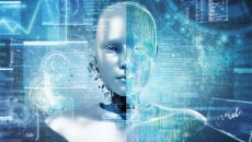 AI robot digital image