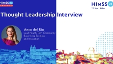 HIMSS23 Europe's Startup PitchFest judge Anca del Rio