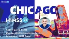 Gabriel Garcia-Lopez, health information systems director for the Los Angeles LGBT Center Gabriel Garcia-Lopez, health information systems director for the Los Angeles LGBT Center