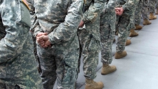 Image of soldiers marching Image of soldiers marching