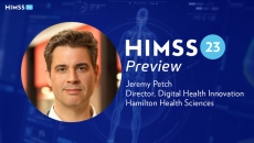 Jeremy Petch, director of digital health innovation at Hamilton Health Sciences Jeremy Petch, director of digital health innovation at Hamilton Health Sciences